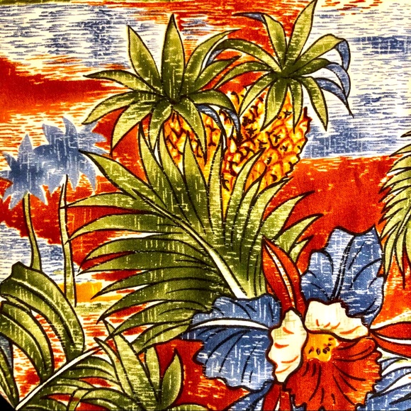 Pierre Cardin XL Hawaiian Shirt Rayon - Picture 5 of 6